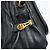 Chloé Borsa Paraty 2-Way in pelle nera - vista 7
