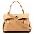 Yves Saint Laurent Borsa Muse Two in pelle beige