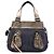 Chloé Borsa Tote in denim blu navy e pelle argentata con logo