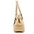 Coach 10528 Borsa Tote Hamptons in pelle martellata beige - vista 2