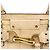 Coach 10528 Borsa Tote Hamptons in pelle martellata beige - vista 6