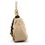 Marc by Marc Jacobs Beige Lederhandtasche mit Drehverschluss - Ansicht 2