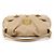 Marc by Marc Jacobs Beige Lederhandtasche mit Drehverschluss - Ansicht 4