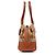 Coach 10540 Borsa Boston Signature Canvas Beige Brown - vista 3