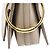Chloé Borsa Roy 2-Way in pelle e camoscio grigia - vista 8