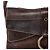 Dolce & Gabbana Borsa a tracolla con anello in pelle marrone - vista 10