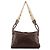 Dolce & Gabbana Borsa a tracolla con anello in pelle marrone - vista 3