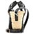 Chloé Borsa Cesto 2-Way in Raffia Beige e Nero - vista 2