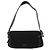 Gucci 106295 Borsa a tracolla in nylon e pelle nera