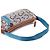 Céline Mini borsa hobo in tela rivestita beige e blu - vista 10