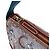 Céline Mini borsa hobo in tela rivestita beige e blu - vista 6