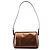 Prada Borsa a spalla B6525 in pelle vernice Spazzolato marrone