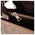 Prada Borsa a spalla B6525 in pelle vernice Spazzolato marrone - vista 13