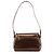 Prada Borsa a spalla B6525 in pelle vernice Spazzolato marrone - vista 3