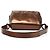 Prada Borsa a spalla B6525 in pelle vernice Spazzolato marrone - vista 4