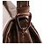 Prada Borsa a spalla B6525 in pelle vernice Spazzolato marrone - vista 7