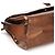Prada Borsa a spalla B6525 in pelle vernice Spazzolato marrone - vista 9
