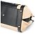 Chloé Borsa Tote 2-Way in pelle di vitello Beige Black - vista 9