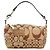 Coach Borsa Hobo Patchwork Signature Beige
