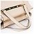 Chloé Borsa Tote 2-Way in pelle di vitello beige - vista 14