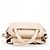 Chloé Borsa Tote 2-Way in pelle di vitello beige - vista 4