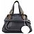Chloé Borsa Paraty 2-Way in pelle blu navy