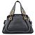 Chloé Borsa Paraty 2-Way in pelle blu navy - vista 3