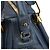 Chloé Borsa Paraty 2-Way in pelle blu navy - vista 9