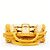 Céline Borsa Tote beige gialla effetto croc embossed - vista 3
