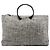Miu Miu Borsa Tote in Tweed Olografico Grigio