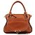 Chloé Borsa a tracolla Marcie in pelle marrone chiaro