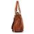 Chloé Borsa a tracolla Marcie in pelle marrone chiaro - vista 2