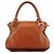 Chloé Borsa a tracolla Marcie in pelle marrone chiaro - vista 3