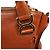 Chloé Borsa a tracolla Marcie in pelle marrone chiaro - vista 7