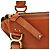 Chloé Borsa a tracolla Marcie in pelle marrone chiaro - vista 8