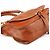Chloé Borsa a tracolla Marcie in pelle marrone chiaro - vista 9