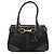 Coach 10507 Borsa Tote Hamptons in tela Signature nera