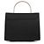 Prada Borsa Tessuto Metal nera con manico superiore - vista 3