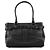 Coach Borsa Tote Hamptons in pelle martellata nera F13084 - vista 3