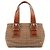 Coach Borsa Tote Soho in Tela Signature Beige e Marrone - vista 3