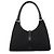 Gucci 002 1067 Borsa a spalla Jackie in tela nera - vista 3