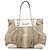 Céline Borsa Tote in pelle Macadam Beige White