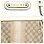 Céline Borsa Tote in pelle Macadam Beige White - vista 8