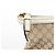 Céline Borsa Tote in pelle Macadam Beige White - vista 9