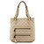Marc Jacobs  mala Tote de couro acolchoado marfim