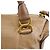 Chloé Borsa a tracolla Marcie grande in pelle marrone chiaro - vista 7