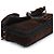 Dolce & Gabbana Borsa a tracolla in pelle scamosciata intrecciata marrone - vista 10