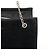 Prada Borsa Tote in nylon e pelle di vitello nera con catena - vista 8