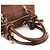Chloé Borsa Tote in pelle marrone con manico a nodo - vista 10