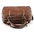 Chloé Borsa Tote in pelle marrone con manico a nodo - vista 4